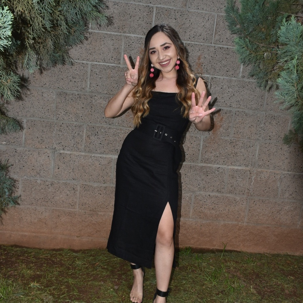 Classy black dress